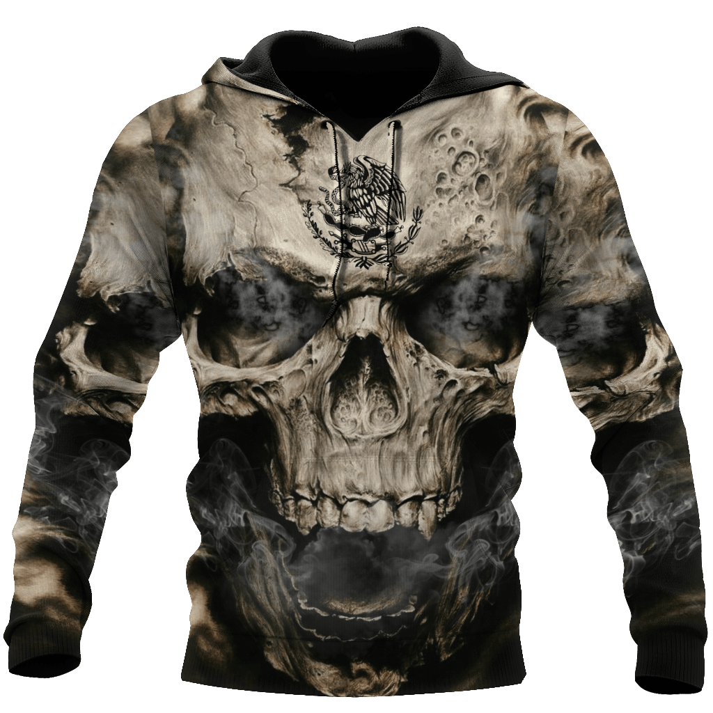 Mexican Skull 3D All Over Printed Unisex Hoodie