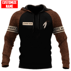 Customized name Native American 3D All Over Printed Unisex Shirts