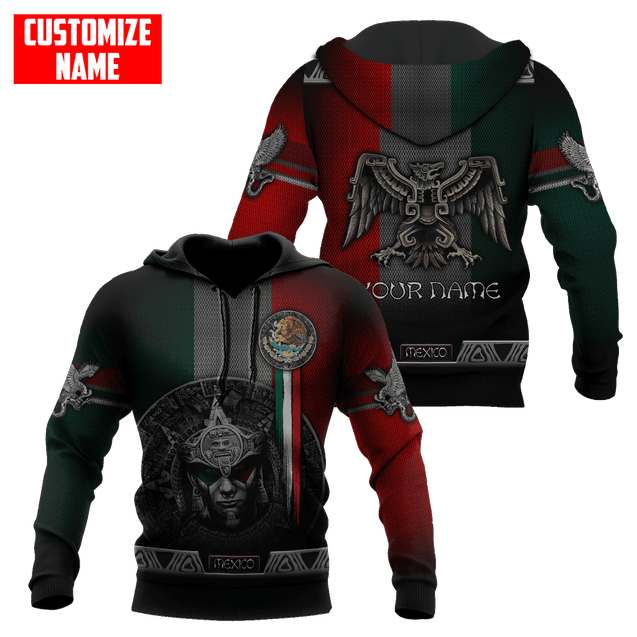 Customized Name Aztec Warrior 3D All Over Printed Unisex Shirts