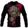 Aztec Warrior 3D All Over Printed Unisex Hoodie no2