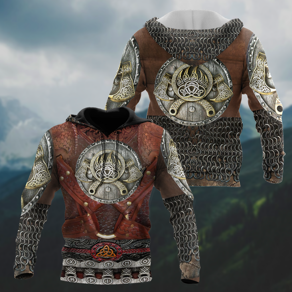 Viking Armor 3D All Over Printed Unisex Shirts