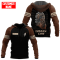 Customized name Native American 3D All Over Printed Unisex Shirts