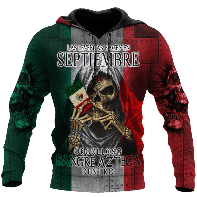 Mexico 3D All Over Printed Unisex Shirts