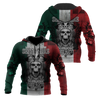 Aztec Mexican 3D All Over Printed Unisex Shirts