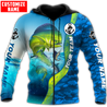 Custom name Mahi mahi fishing Team Billfish 3D Design Printed Shirts