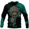 Aztec Warrior 3D All Over Printed Unisex Hoodie no3