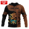 Personalized Name Mexico 3D All Over Printed Hoodie