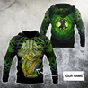 Customize Name Celtic Cross And Harp Hoodie For Men And Women MH04022102