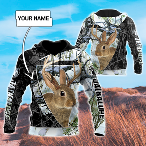 Premium Jackalope Customize 3D All Over Printed Unisex Shirts