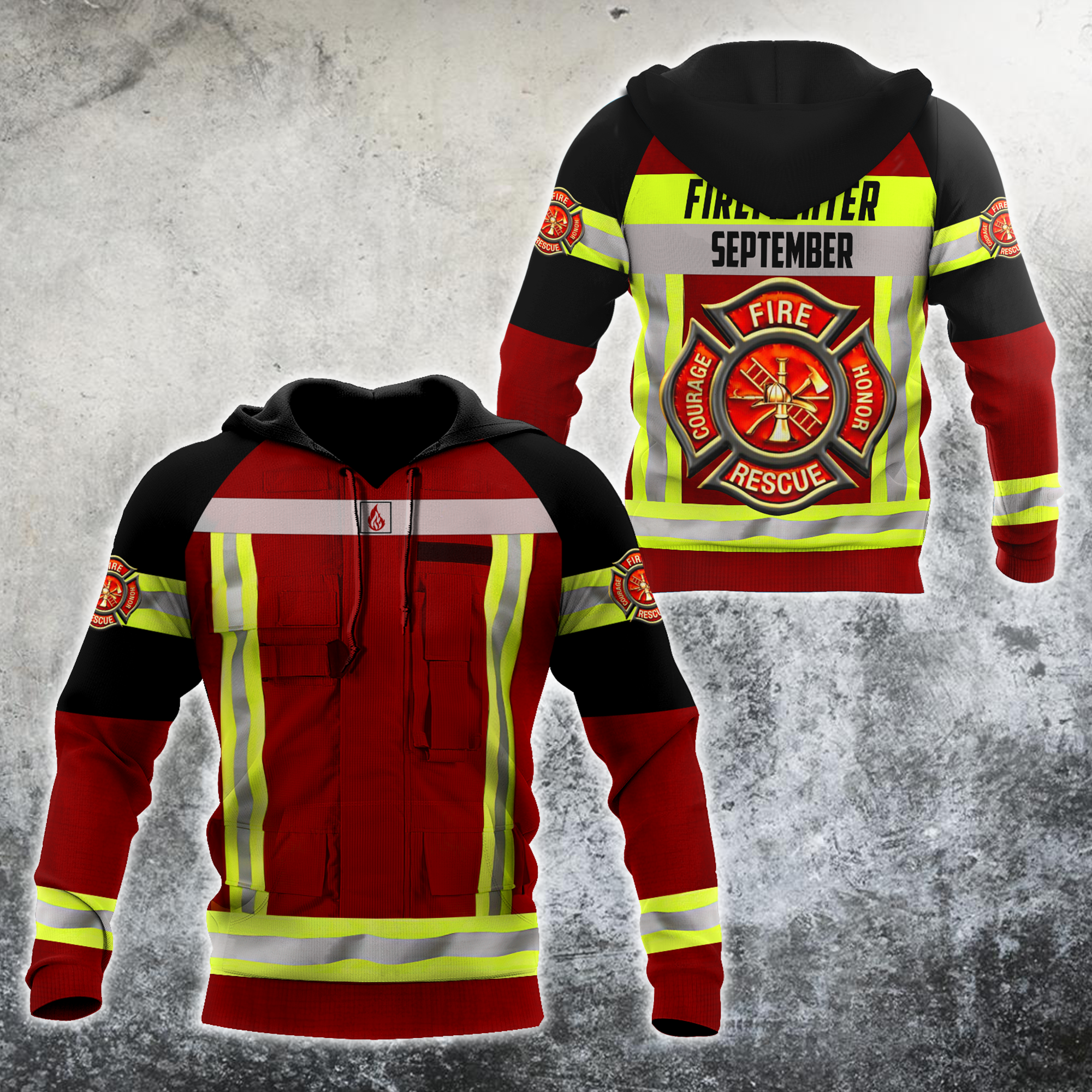 September Firefighter Hoodie For Men And Women MH28012109