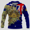 Premium Anzac Day Australian Army Camo 3D Printed Unisex Shirts TN