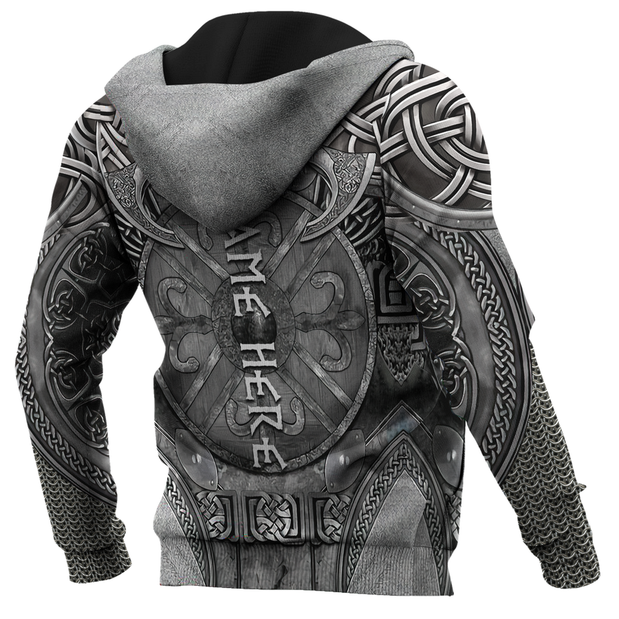 Customized Name Viking 3D All Over Printed Unisex Shirts