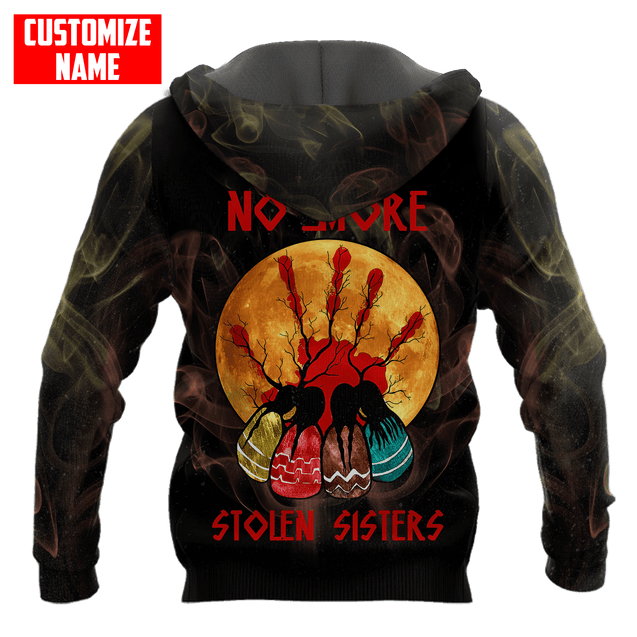 Customized name Native American No More Stolen Sisters 3D All Over Printed Unisex Shirts