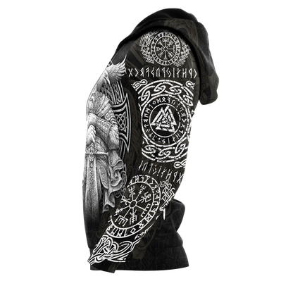 Customized Name Viking 3D All Over Printed Unisex Shirts