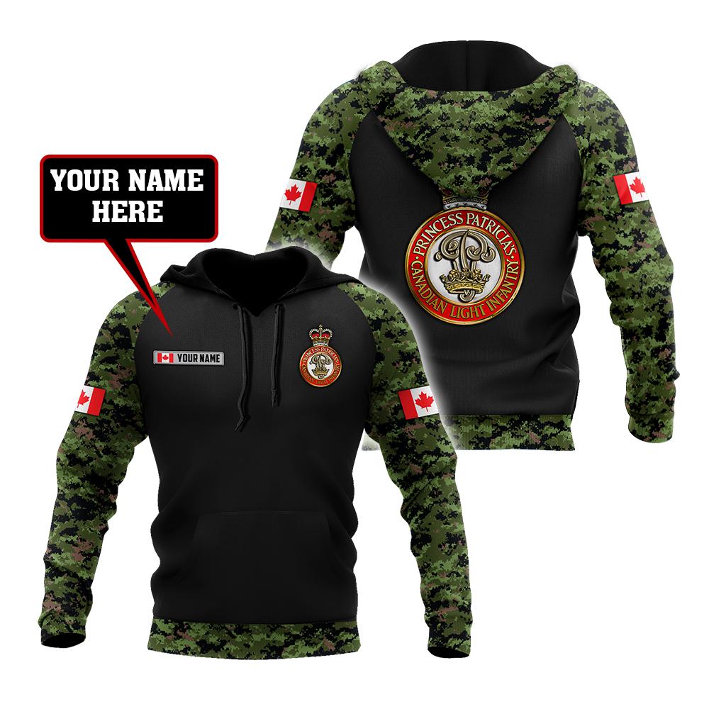 Custom Name XT Canadian Veteran PPCLI 3D Printed Clothes AM06042103