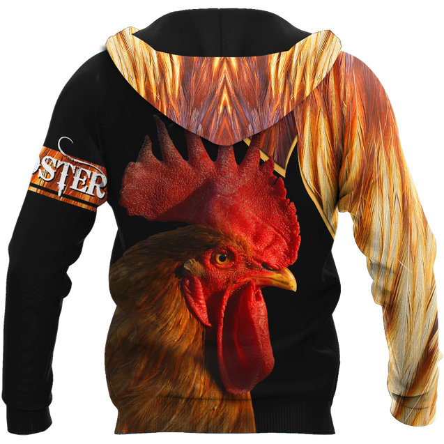 Premium Rooster 3D All Over Printed Unisex Shirts