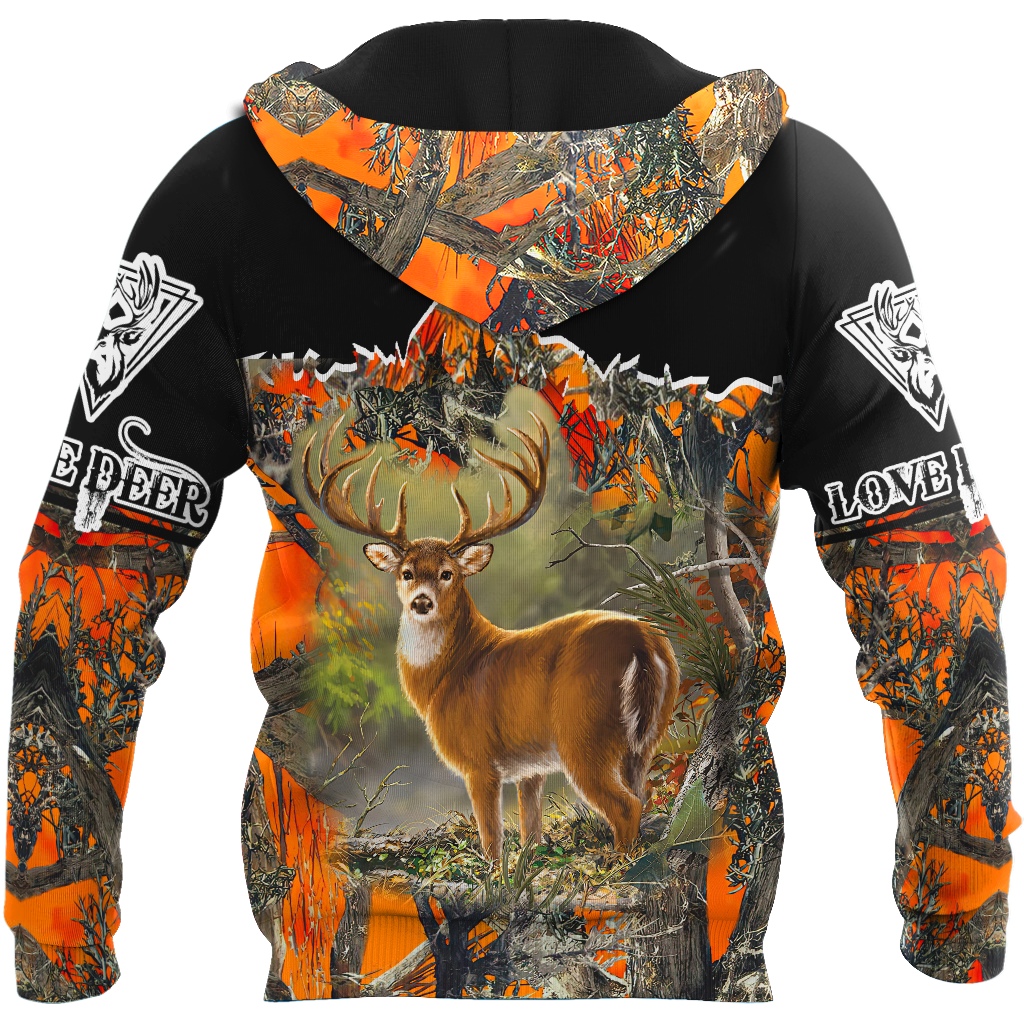 Love Deer 3D All Over Printed Shirts
