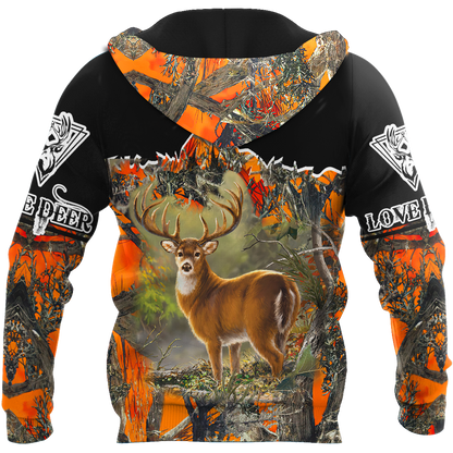 Love Deer 3D All Over Printed Shirts
