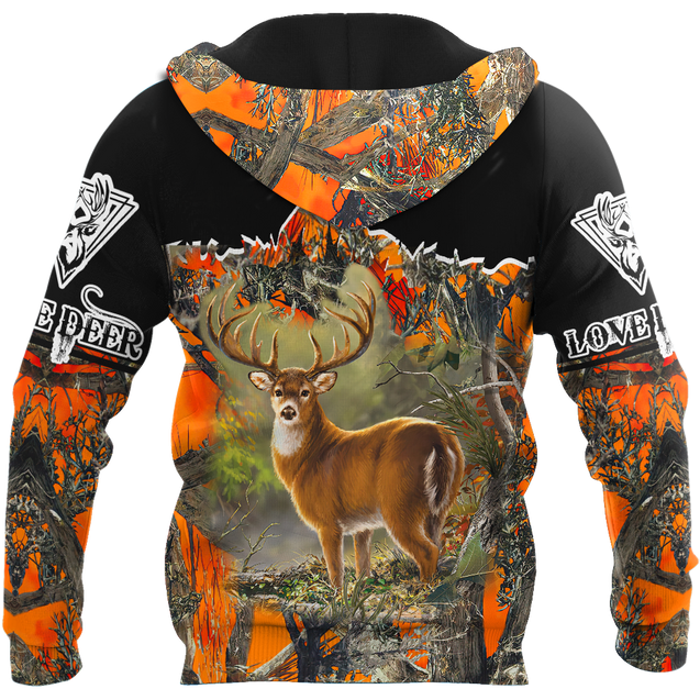 Love Deer 3D All Over Printed Shirts