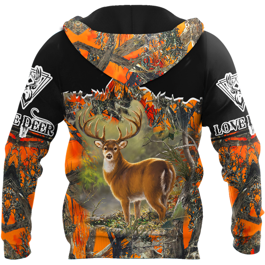 Love Deer 3D All Over Printed Shirts