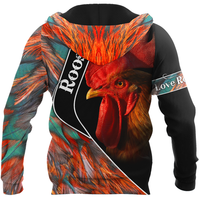 Premium Rooster 3D Printed Unisex Shirts