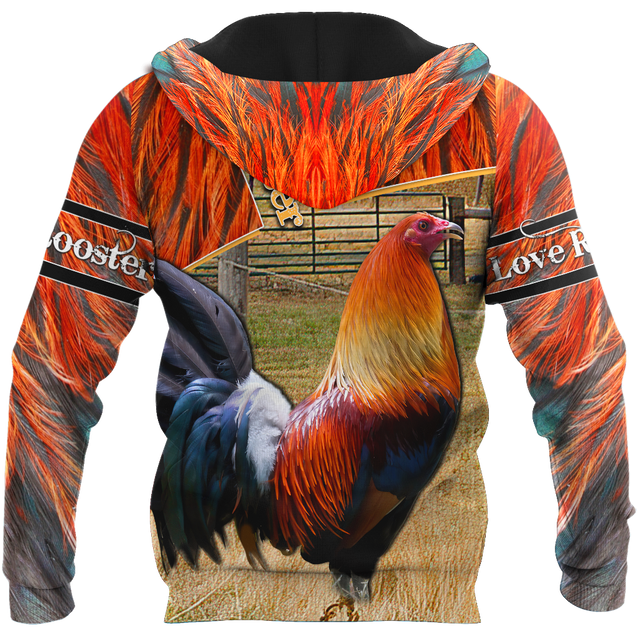 Premium Rooster 3D Printed Unisex Shirts