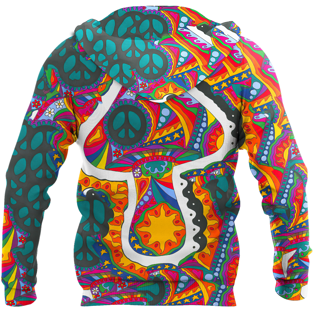 Hippie Organic 3D All Over Printed Hoodie Shirts For Men And Women MH09122002HH