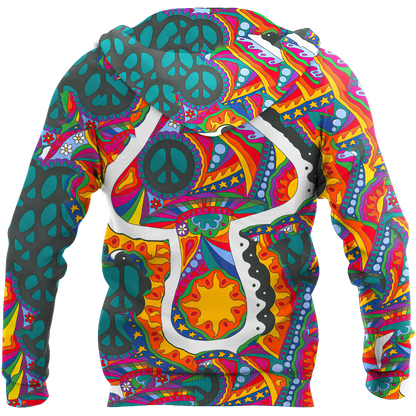 Hippie Organic 3D All Over Printed Hoodie Shirts For Men And Women MH09122002HH