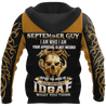 September Guy Skull 3D All Over Printed Shirts For Men and Women