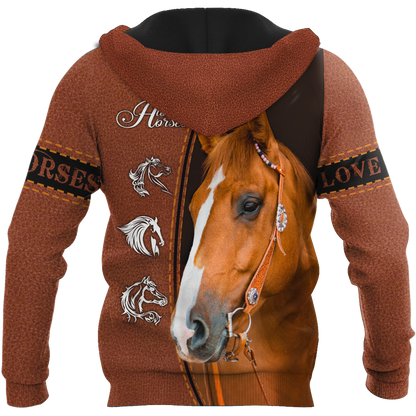 Horse 3D All Over Printed Shirts MH17112001