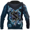 Thor The True King Vikings All Over Printed Unisex Deluxe Hoodie ML