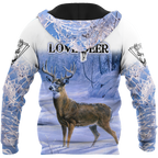Love Deer 3D All Over Printed Shirts
