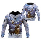 Love Deer 3D All Over Printed Shirts