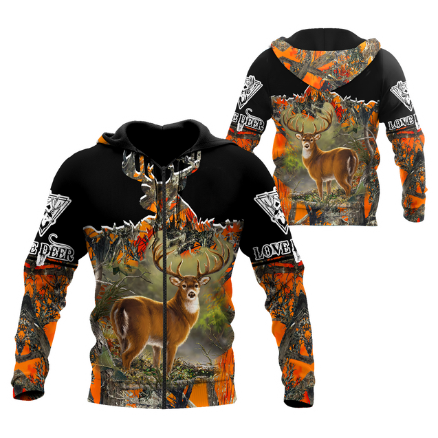 Love Deer 3D All Over Printed Shirts