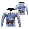 Love Deer 3D All Over Printed Shirts