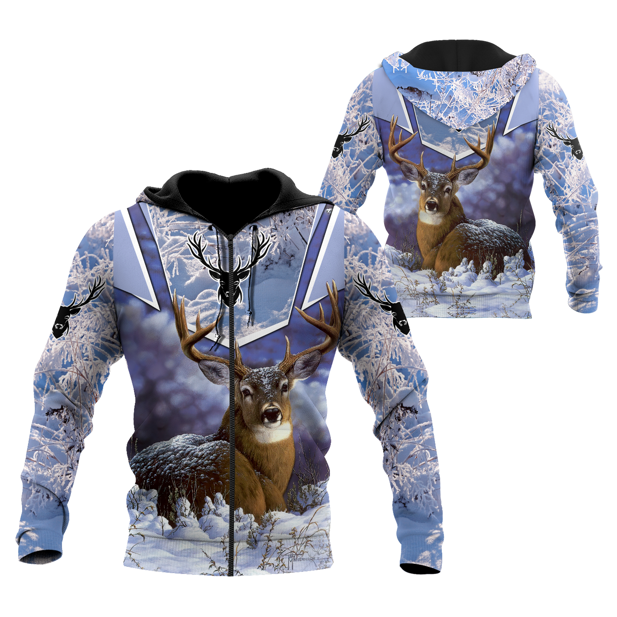 Love Deer 3D All Over Printed Shirts
