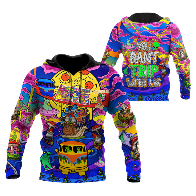 Trip To Galaxy Hippie Guys 3D All Over Printed Hoodie Shirts For Men And Women MH08122005HH