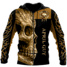 April Guy Skull 3D All Over Printed Unisex Hoodie