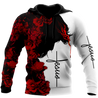 Premium Christian Jesus Catholic Red Roses 3D Printed Unisex Shirts