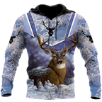 Love Deer 3D All Over Printed Shirts