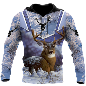 Love Deer 3D All Over Printed Shirts