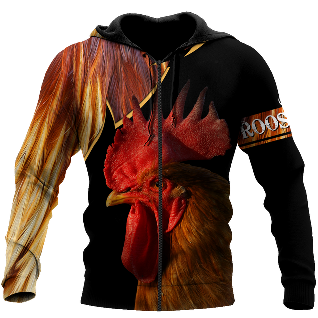 Premium Rooster 3D All Over Printed Unisex Shirts