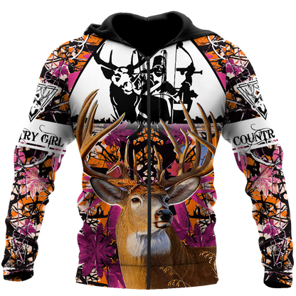 Love Deer 3D All Over Printed Shirts