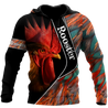 Premium Rooster 3D Printed Unisex Shirts