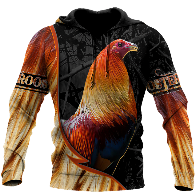 Premium Rooster 3D All Over Printed Unisex Shirts