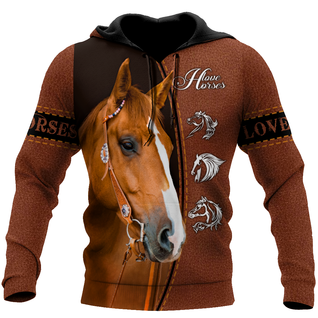 Horse 3D All Over Printed Shirts MH17112001