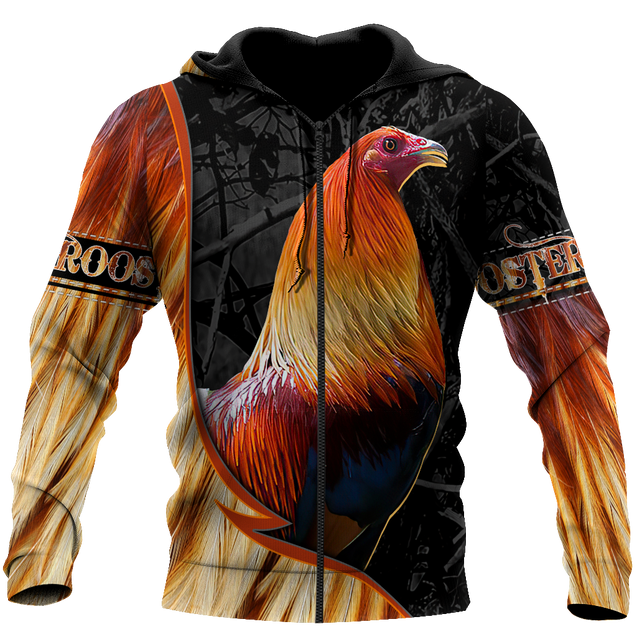 Premium Rooster 3D All Over Printed Unisex Shirts