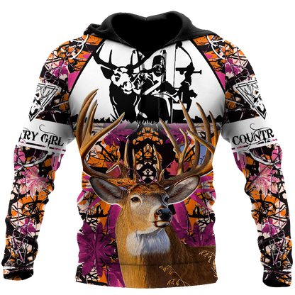 Love Deer 3D All Over Printed Shirts