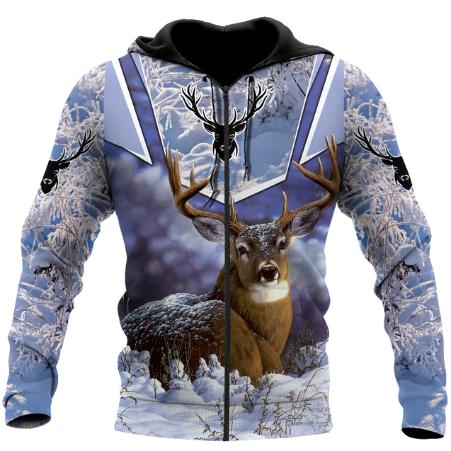 Love Deer 3D All Over Printed Shirts