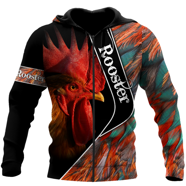 Premium Rooster 3D Printed Unisex Shirts